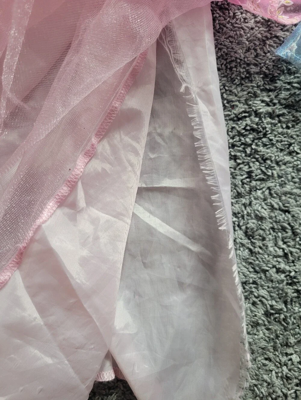 Pink & Blue Princess Tulle Dress Costume Size 3+ Halloween